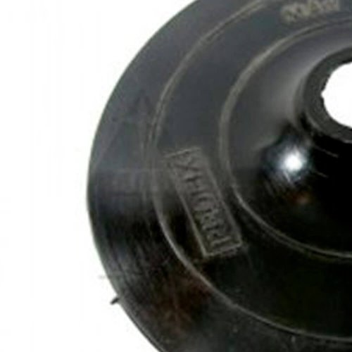 Disco de Borracha Preto 4.1/2" Sem Porca - Profix