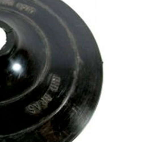 Disco de Borracha Preto 4.1/2" Sem Porca - Profix