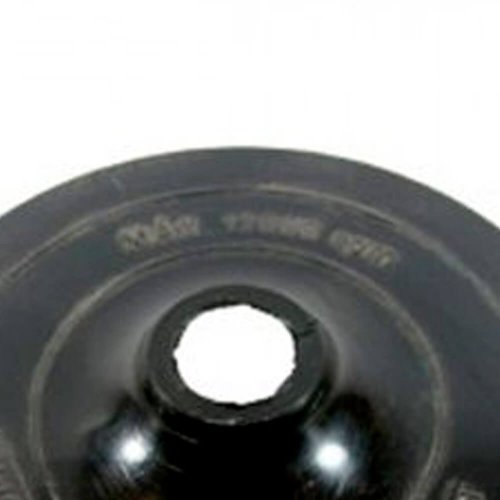 Disco de Borracha Preto 4.1/2" Sem Porca - Profix