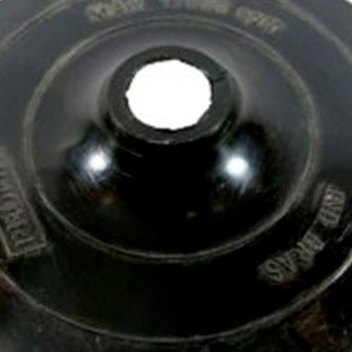 Disco de Borracha Preto 4.1/2" Sem Porca - Profix