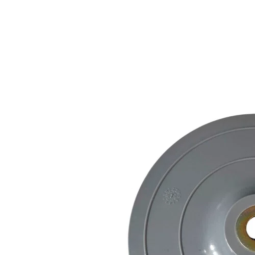 Disco de Borracha Rígido 7" Cinza com Velcro e Sem Porca - Profix