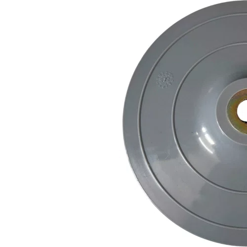 Disco de Borracha Rígido 7" Cinza com Velcro e Sem Porca - Profix