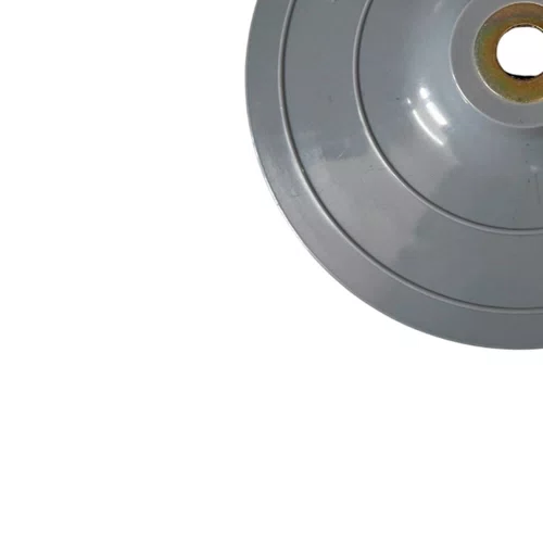 Disco de Borracha Rígido 7" Cinza com Velcro e Sem Porca - Profix