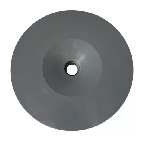 Disco de Borracha Rígido 7" Cinza com Velcro e Sem Porca - Profix