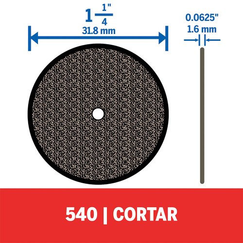 Disco de Corte 32mm Ref.: 540-01 - Dremel