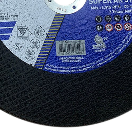 Disco de Corte AR312 - 254 x 3,2 x 25,4 - Norton