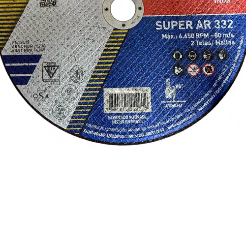 Disco de Corte AR332 - 115 x 3,0 x 22,23 - Norton