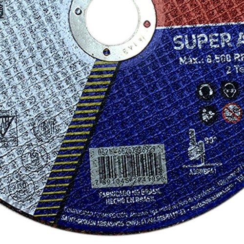 Disco de Corte AR332 - 180 x 3,0 x 22,23 - Norton