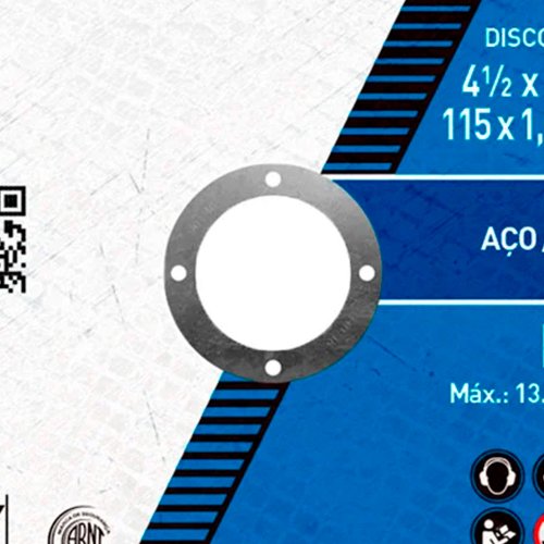 Disco de Corte BNA12 - 115 x 1,6 x 22,23 - Norton