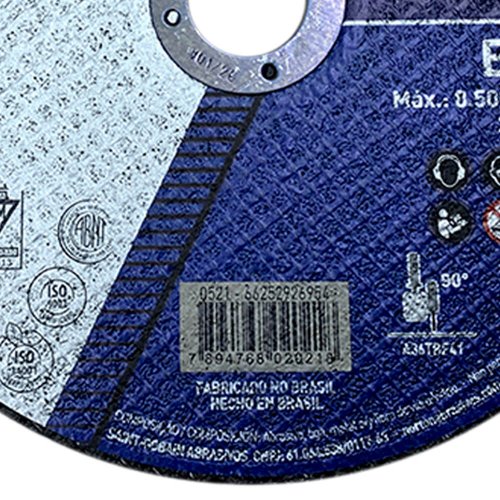 Disco de Corte BNA22 - 177,8 x 2,0 x 22,22 - Norton