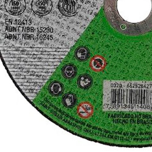 Disco de Corte Classic AR302 - 180 x 3,0 x 22,23 - Norton
