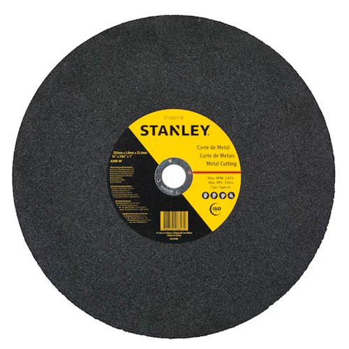 Disco de Corte de Metal 14 x 3/32" x 1" - STA8011R-LA - Stanley