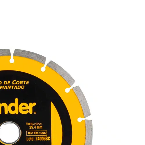 Disco de Corte Diamantado V3 180mm x 25,4mm - Vonder