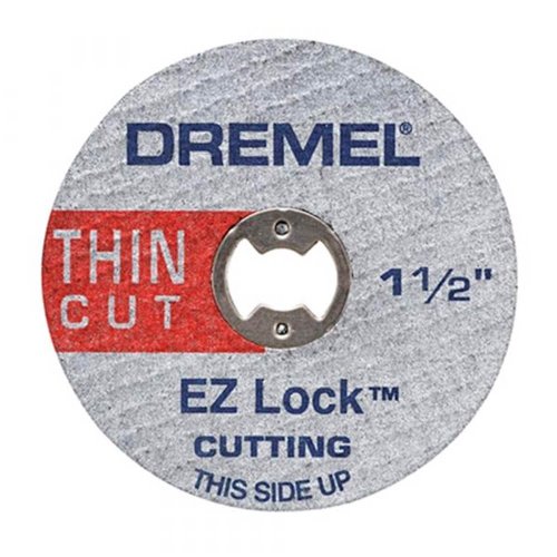 Disco de Corte Fino EZ LOCK 1.1/2" Ref.: 409 com 5 peças - Dremel
