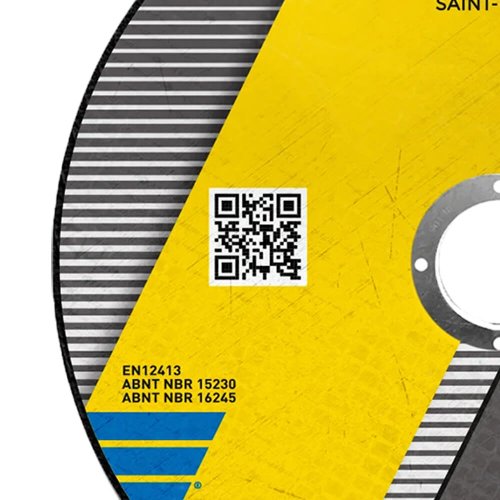 Disco de Corte Fino Standard - 115 x 1,0 x 22,23mm - Norton