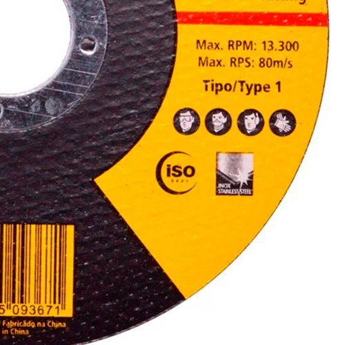 Disco de Corte Inox 115x1,0x22 - Stanley