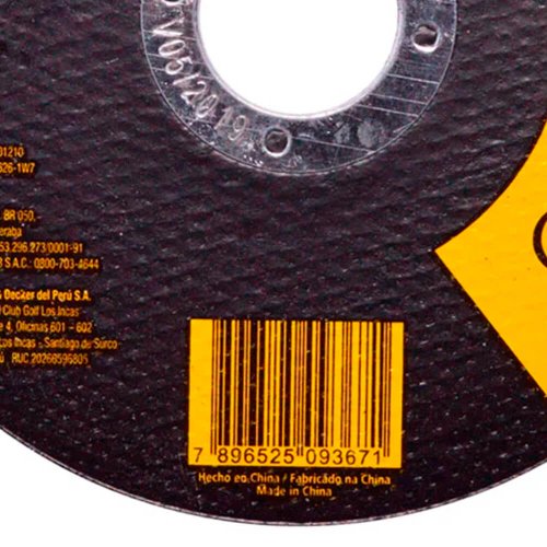 Disco de Corte Inox 115x1,0x22 - Stanley