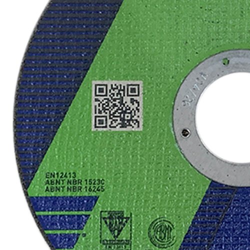 Disco de Corte Inox AR102 - 115 X 1,0 X 22,23 - Norton