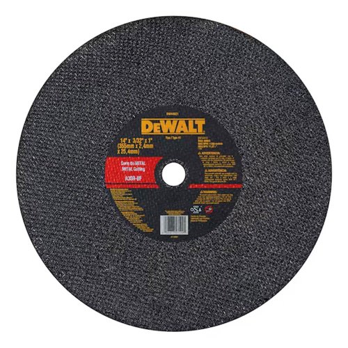 Disco de Corte Metal 14" x 2,4mm x 1" - Dewalt