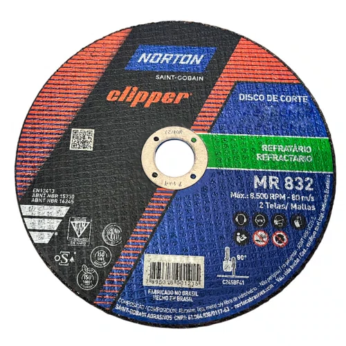 Disco de Corte MR832 Clipper - 228,6 x 3,0 x 22,22 - Norton