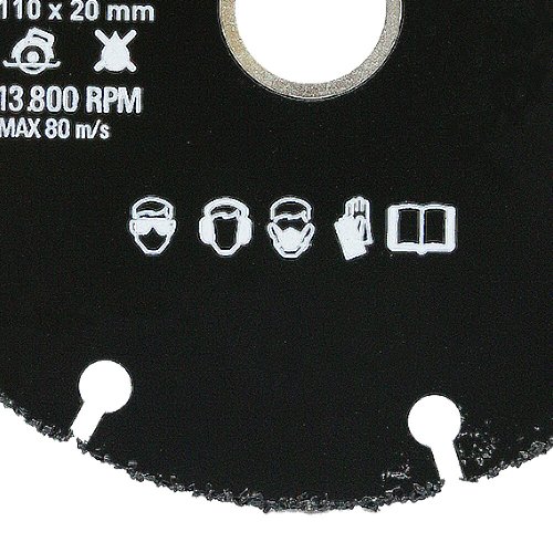 Disco de Corte para Madeira de Tungstenio 110X1X20MM - Norton
