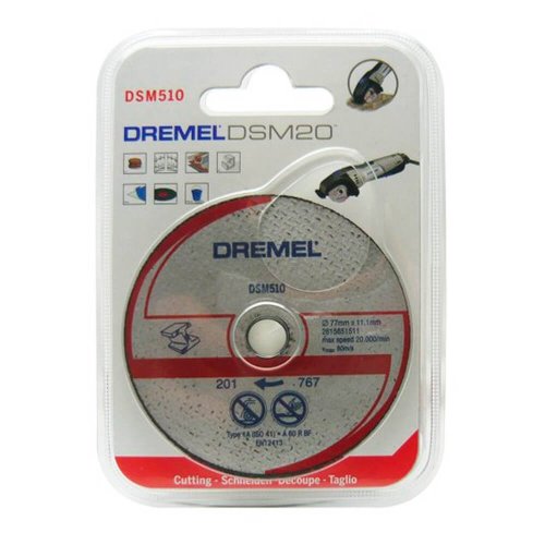 Disco de Corte SAW-MAX METAL 77mm DSM510 com 3 - Dremel