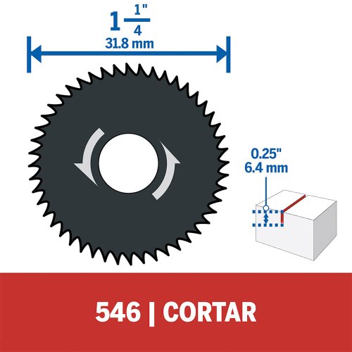 Disco de Corte (Serra) 31,8mm REF 546 - Dremel
