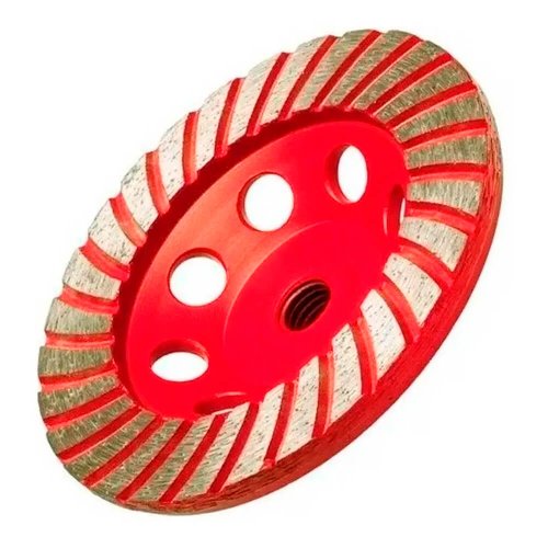 Disco de Desbaste 100mm x M14 - DDD100C-R - Hessen