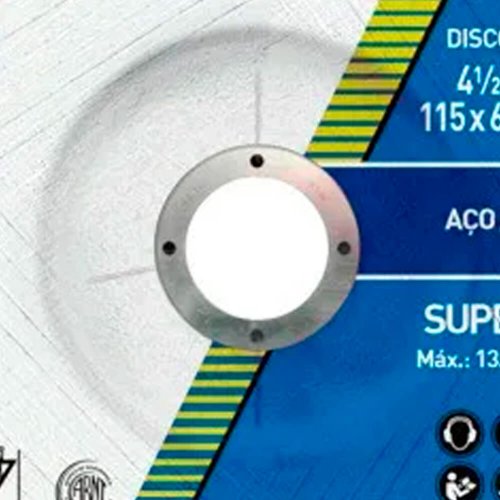 Disco de Desbaste 115 BDA 640 - 114,3 x 6,4 x 22,22 - Norton