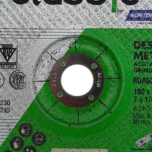 Disco de Desbaste BDA 600 - 180 x 6,4 x 22,23 - Norton