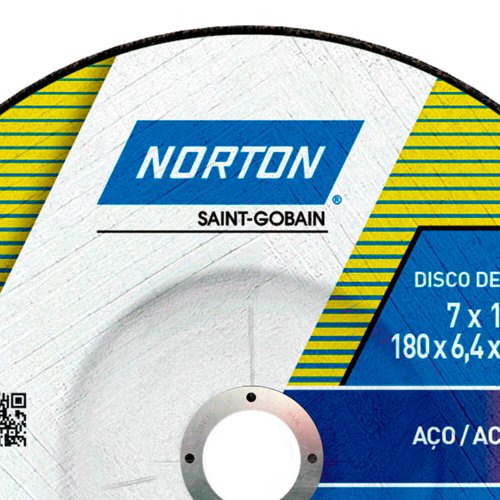 Disco de Desbaste 180 BDA 640 - 180 x 6,4 x 22,23mm - Norton