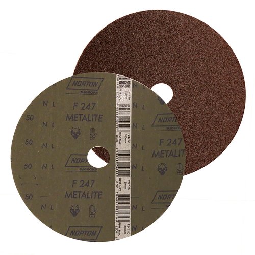 Disco de Fibra Metalite F247 180 x 22 #50 - Norton