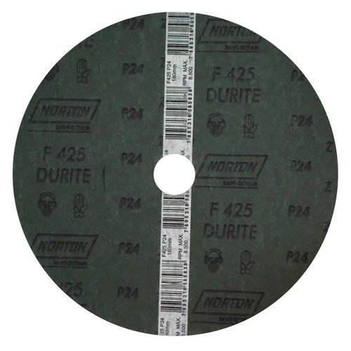 Disco de Fibra Metalite F425 180x22mm Grão 24 - Norton