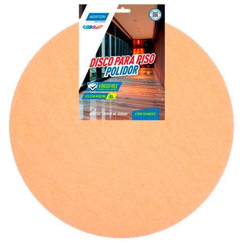 Disco de Polimento 350mm para Piso Norton Care - Norton