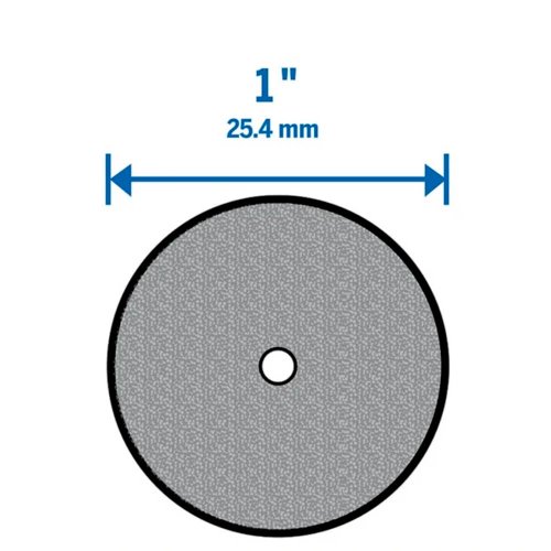 Disco de Polir 2,2mm 425 com 2 peças - Dremel