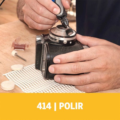 Disco de Polir de Feltro 1/2" (13 mm) REF: 414 - Dremel