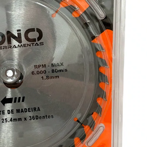 Disco de Serra 235mm x 25.4mm 36 Dentes - Bono