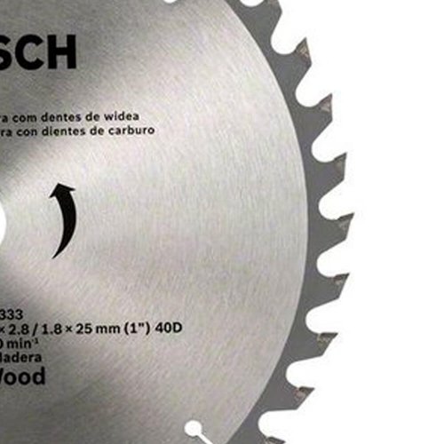 Disco de Serra Circular ECO 9.1/4" x 40D - Bosch