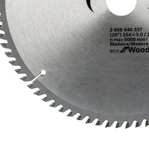 Disco de Serra Circular ECO 10" x 80D - Bosch