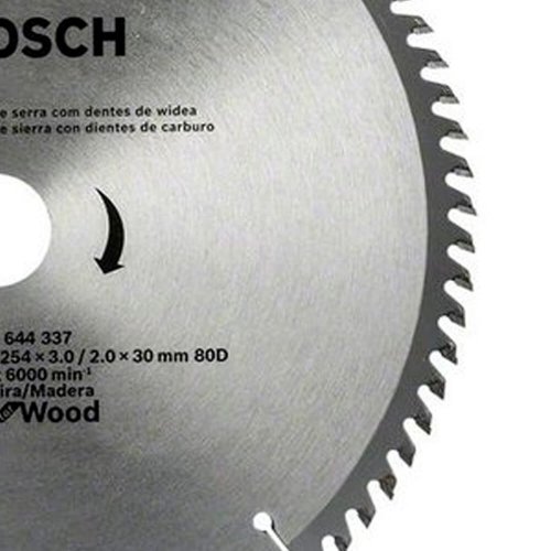 Disco de Serra Circular ECO 10" x 80D - Bosch