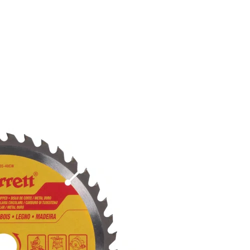 Disco de Serra Circular Metal Duro para Madeira 235 X 25MM 40D - Starrett