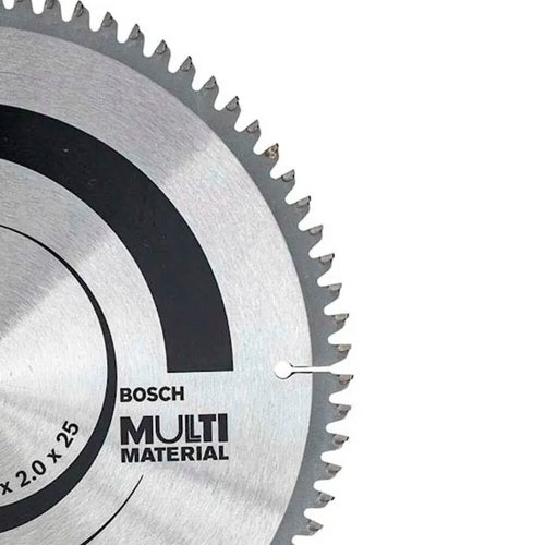Disco de Serra Multimaterial 9.1/4" 235x 2 x 25 T80 - Bosch