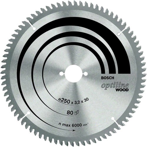 Disco de Serra Optiline Wood 12" 80D - Bosch