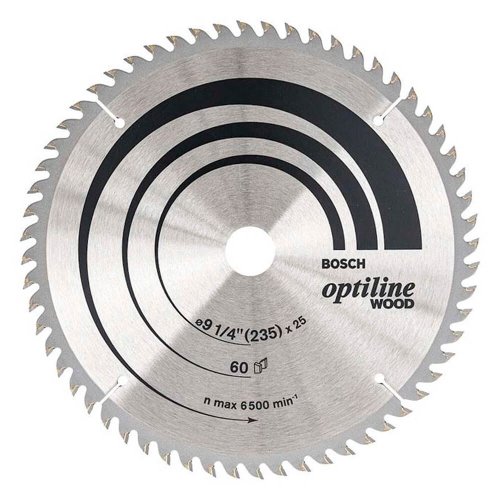 Disco de Serra Optiline Wood 9.1/4" 60D - Bosch