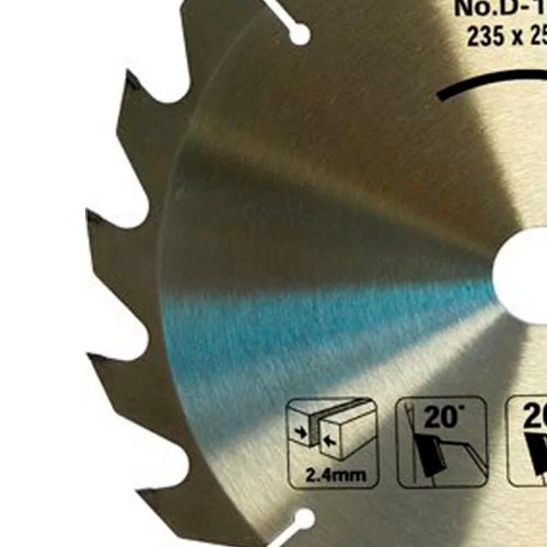 Disco de Serra para Madeira TCT 235 x 25mm - 20 Dentes - Makita