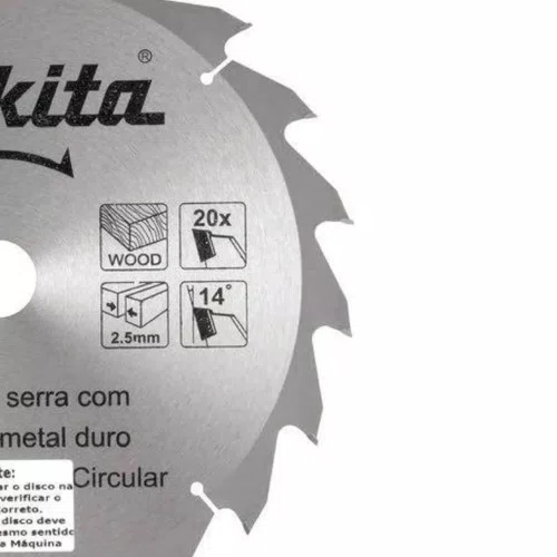 Disco de Serra TCT 235 x 25.4mm com 20 Dentes - Makita