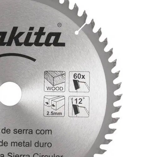 Disco de Serra TCT 235mm x 25.4mm x 60 - Makita