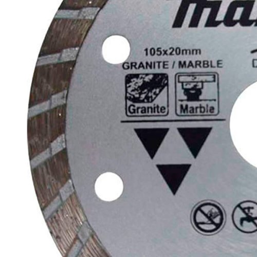 Disco Diamantado 105x20mm Turbo - D-42553 - Makita