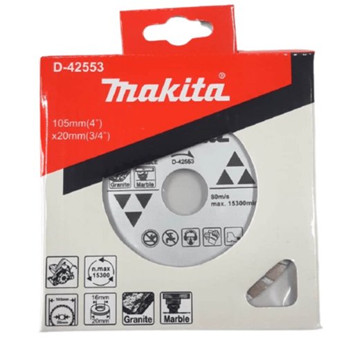 Disco Diamantado 105x20mm Turbo - D-42553 - Makita