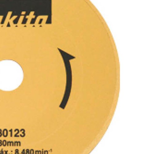 Disco Diamantado 180 mm para Mármore/ Granito a Água - Makita